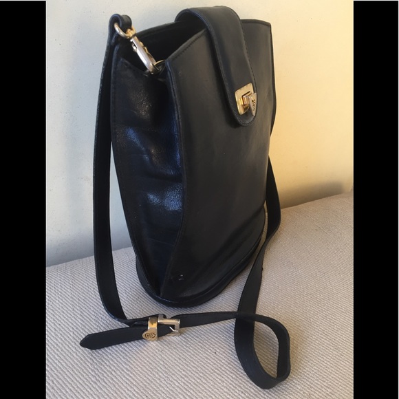 AZ ITALIAN hard leather purse bag backpack style - Picture 2 of 8